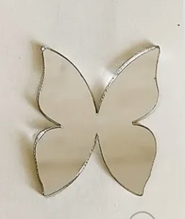 آینه لیپان آرت پروانه ٣ سانت بسته ٩ عددی