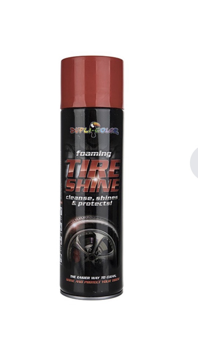 اسپری لاستیک خودرو Tire Shine دوپلی کالر حجم 500 میلی لیتر